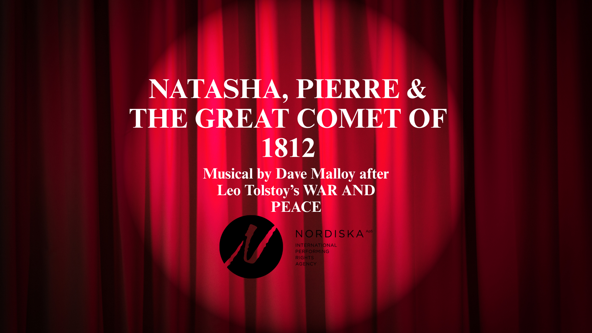 NATASHA, PIERRE & THE GREAT COMET OF 1812